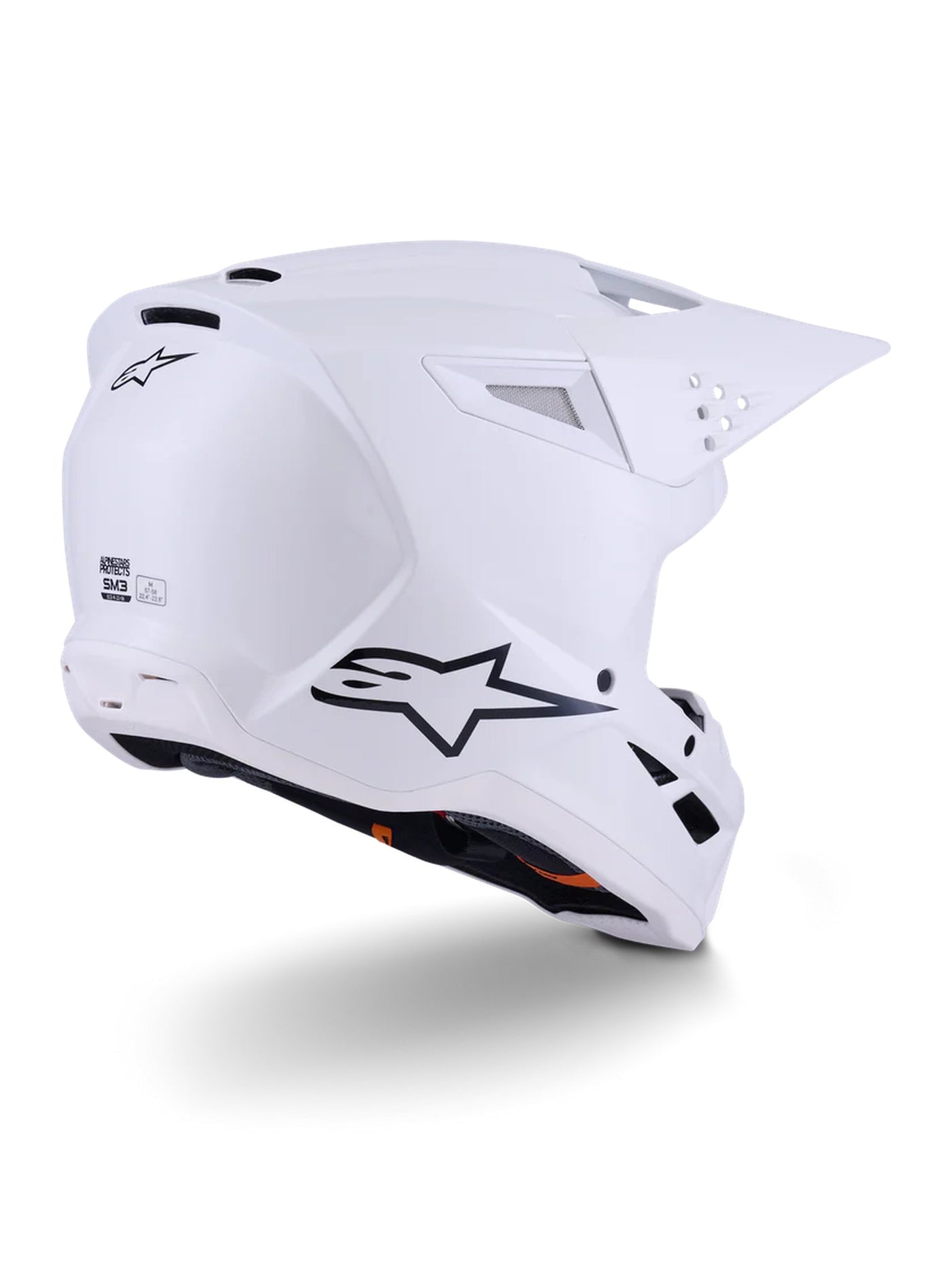 Alpinestars Helmet S-M3 White
