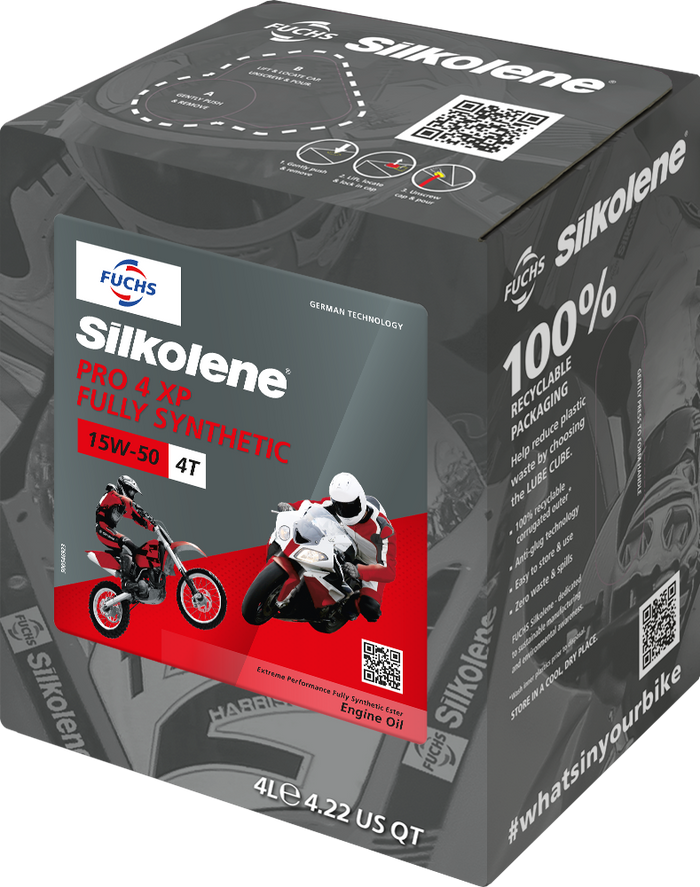 Silkolene Pro 4 15W-50 XP 4L CUBE (4)