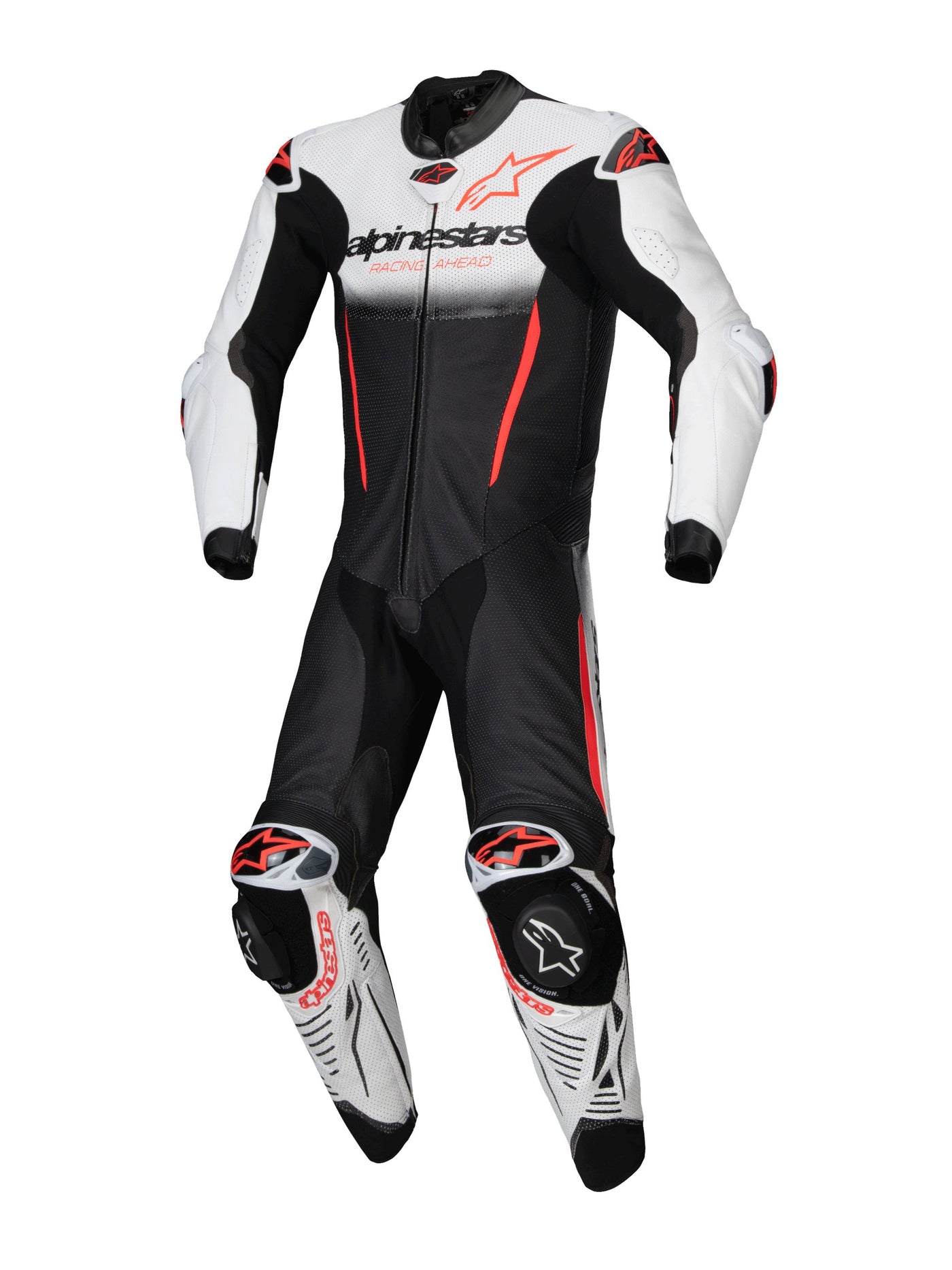 Alpinestars Leather suite 1-pcs GP-R7 White/Black/Red