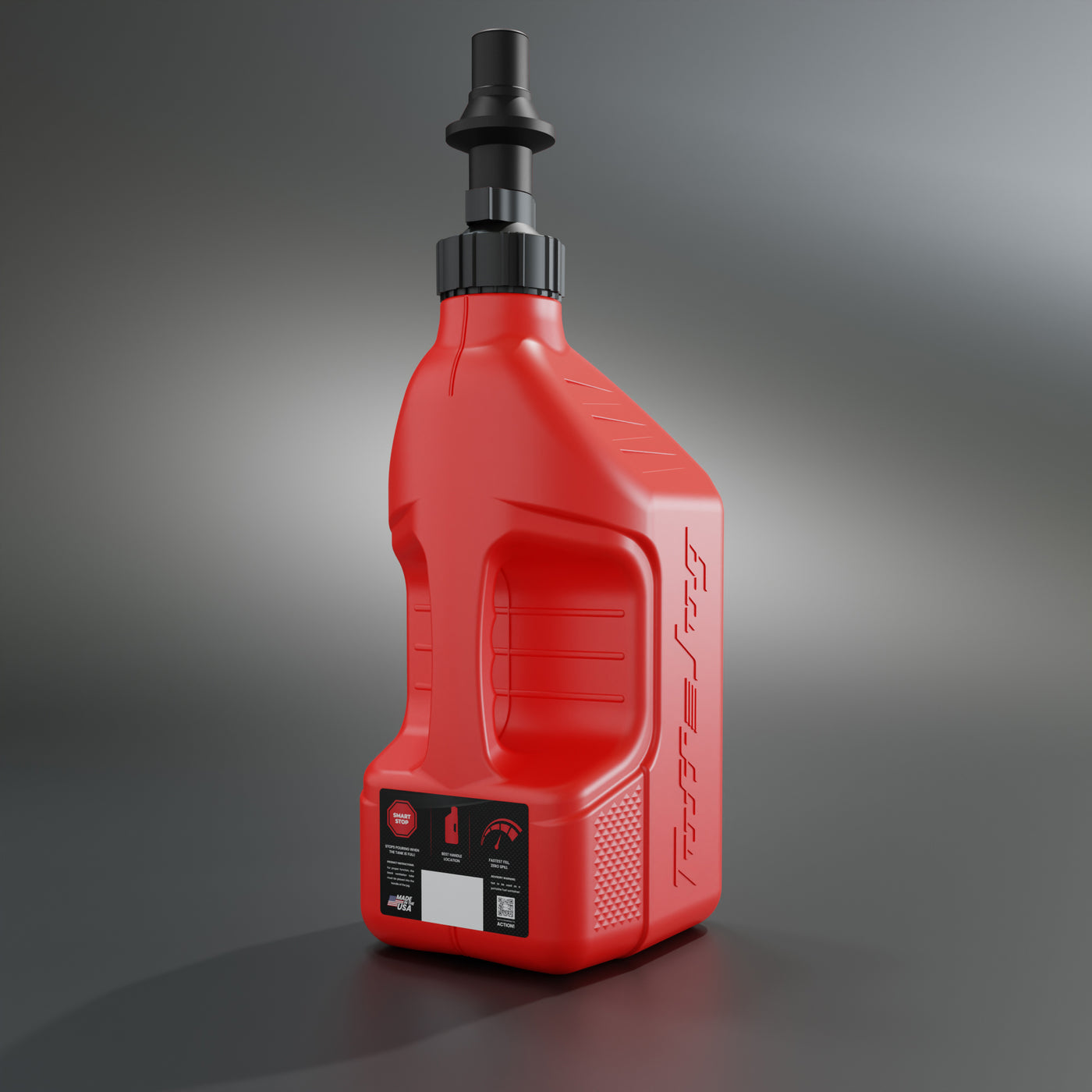 Tuff Jug 10L Red w/ Black Ripper Cap (GEN 3)