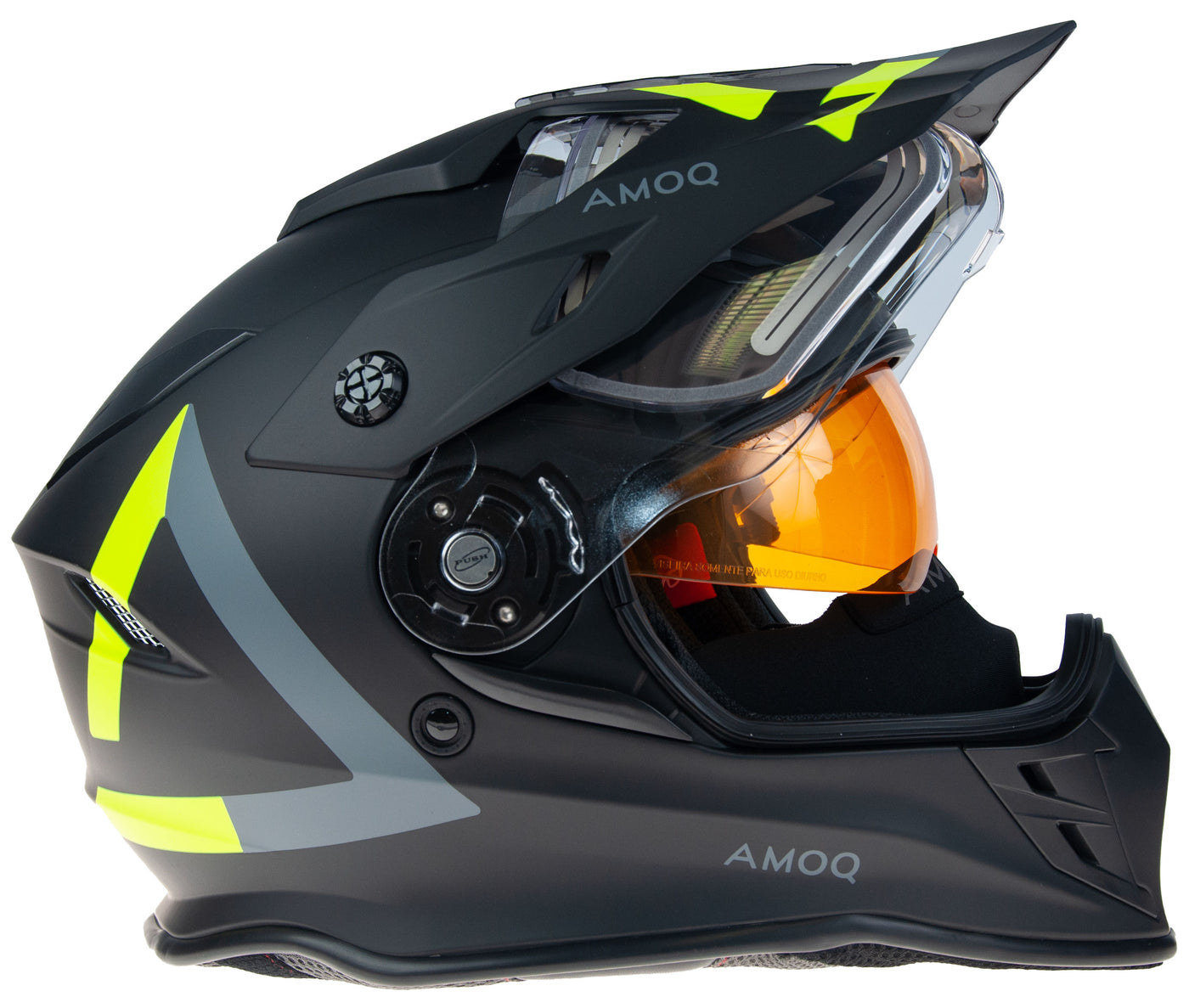 AMOQ Adaptor Electric visor Helmet Black/Yellow