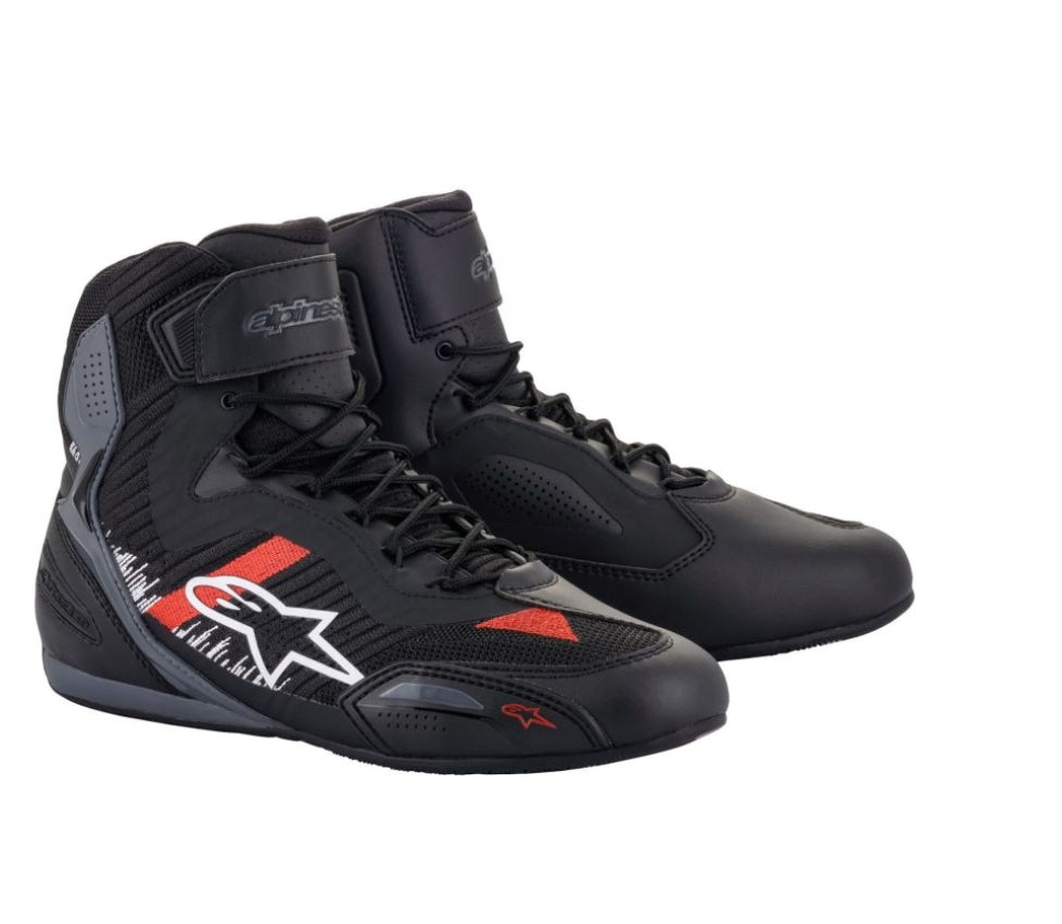 Alpinestars Shoe Faster-3 Rideknit Black/Gray/Red