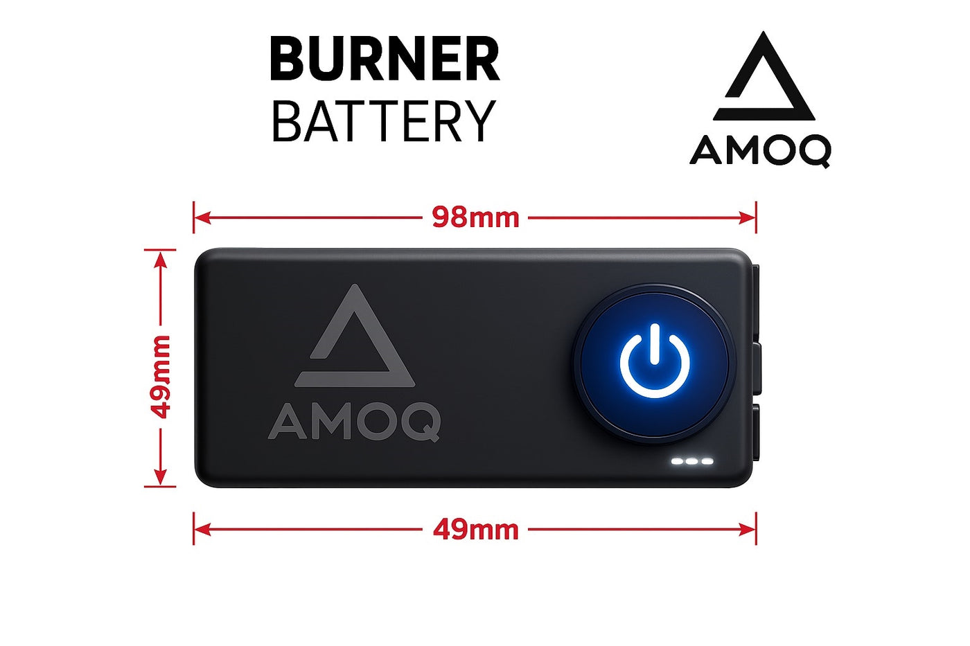 AMOQ Burner spare battery 5300mah
