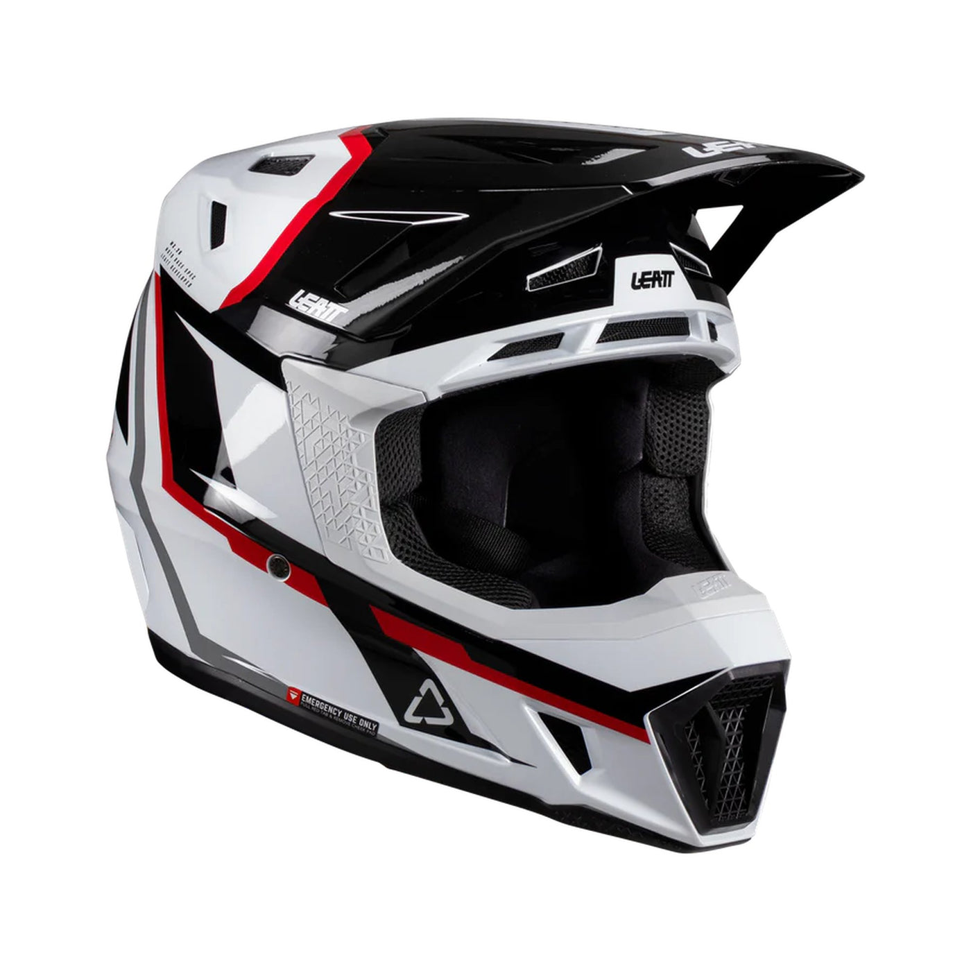 Leatt Helmet Kit Moto 7.5 White/Red V26