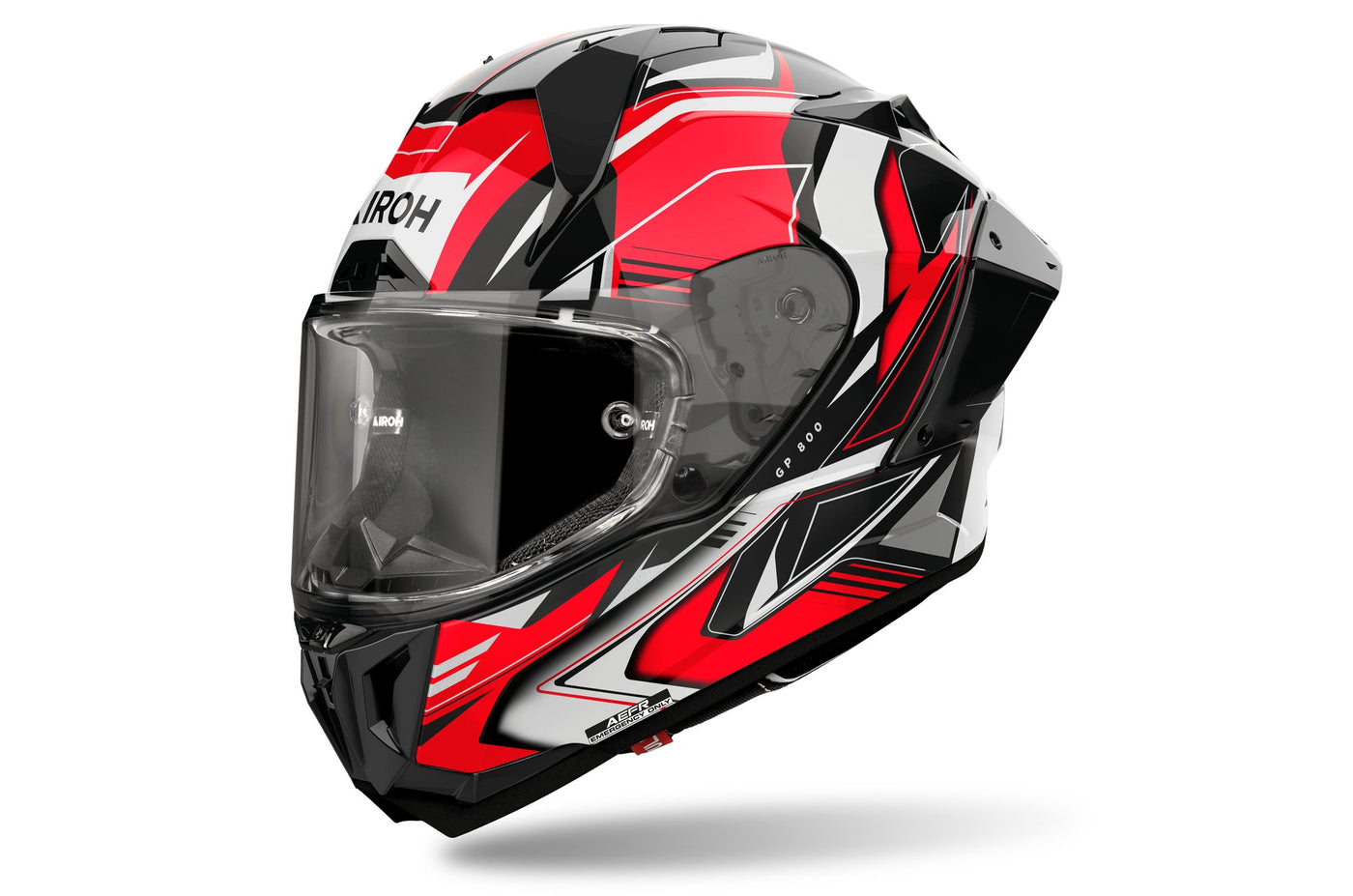 Airoh Helmet GP 800 Must Red Gloss