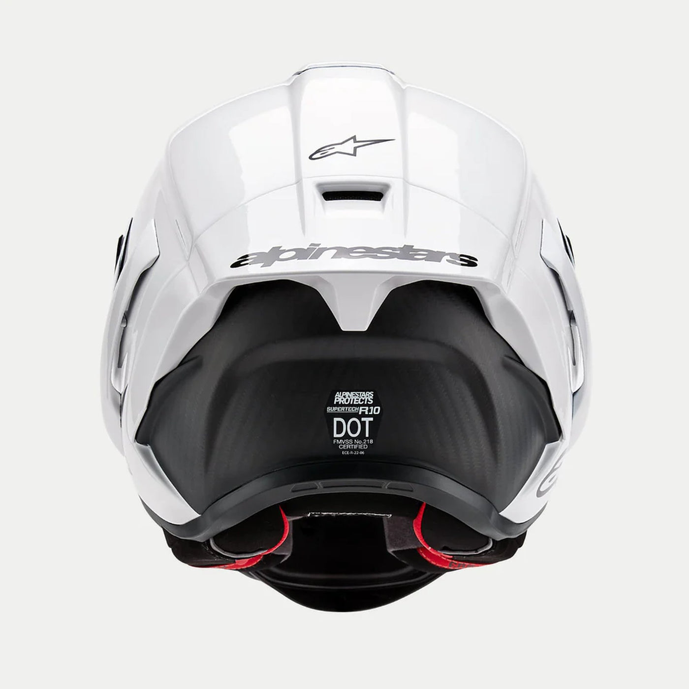 Alpinestars Helmet Supertech R10 White/Flat Black