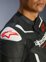 Alpinestars Leather Jacket GP Force v2 Black/White