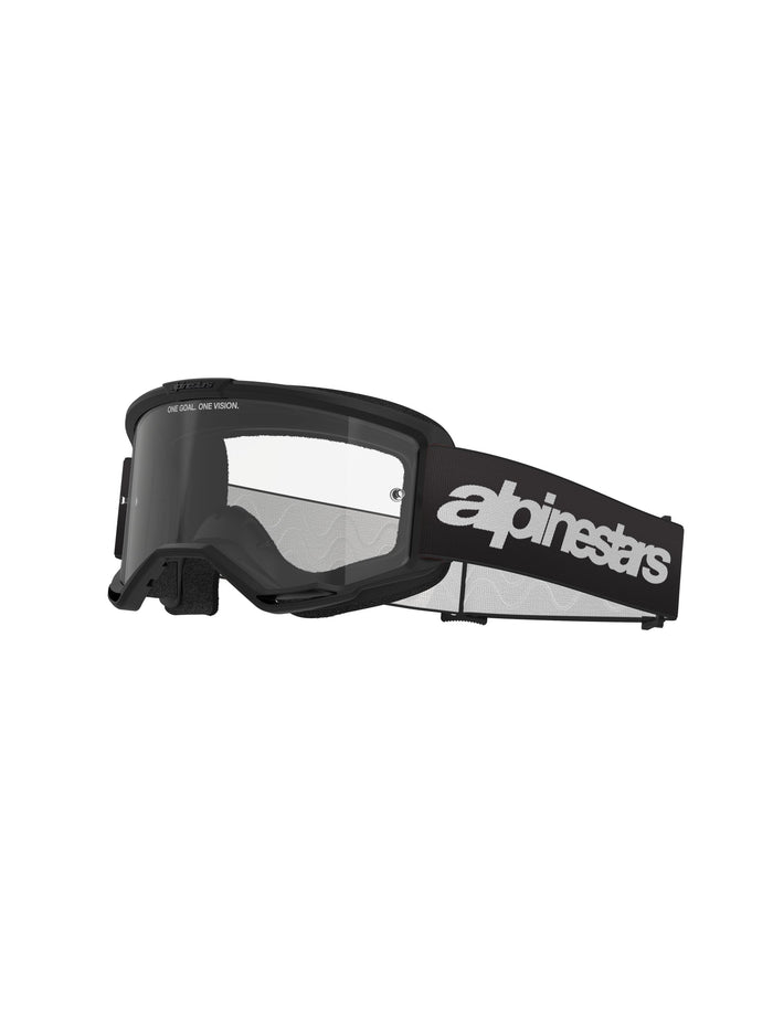 Alpinestars Goggle Vision 3 WORDMARK Black/ Clear