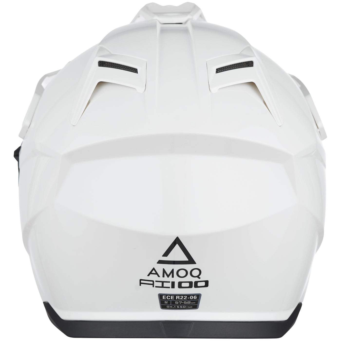 AMOQ Helmet AI100 Solid white