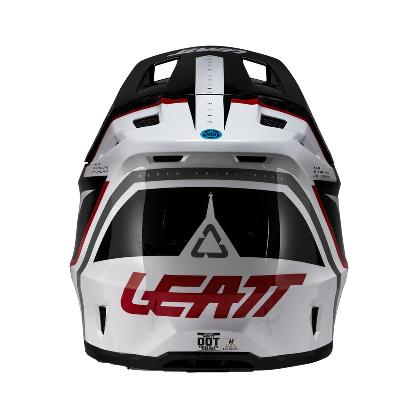 Leatt Helmet Kit Moto 7.5 White/Red V26