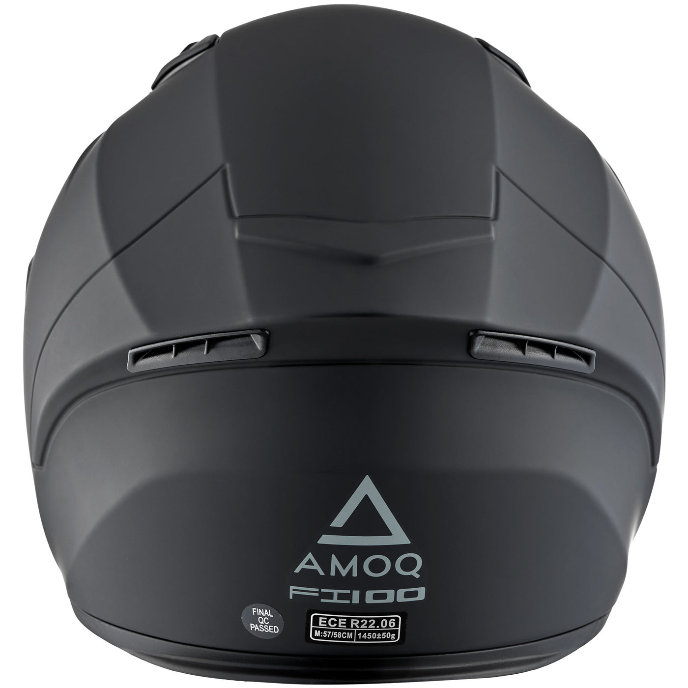 AMOQ Helmet FI100 Solid matt black