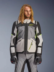Alpinestars Jacket Andes v4 Drystar Ice Gray/Fluo Yellow