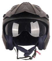 AMOQ Blister Jet Helmet Black
