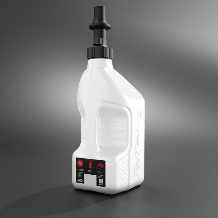 Tuff Jug 10L White w/ Black Ripper Cap (GEN 3)
