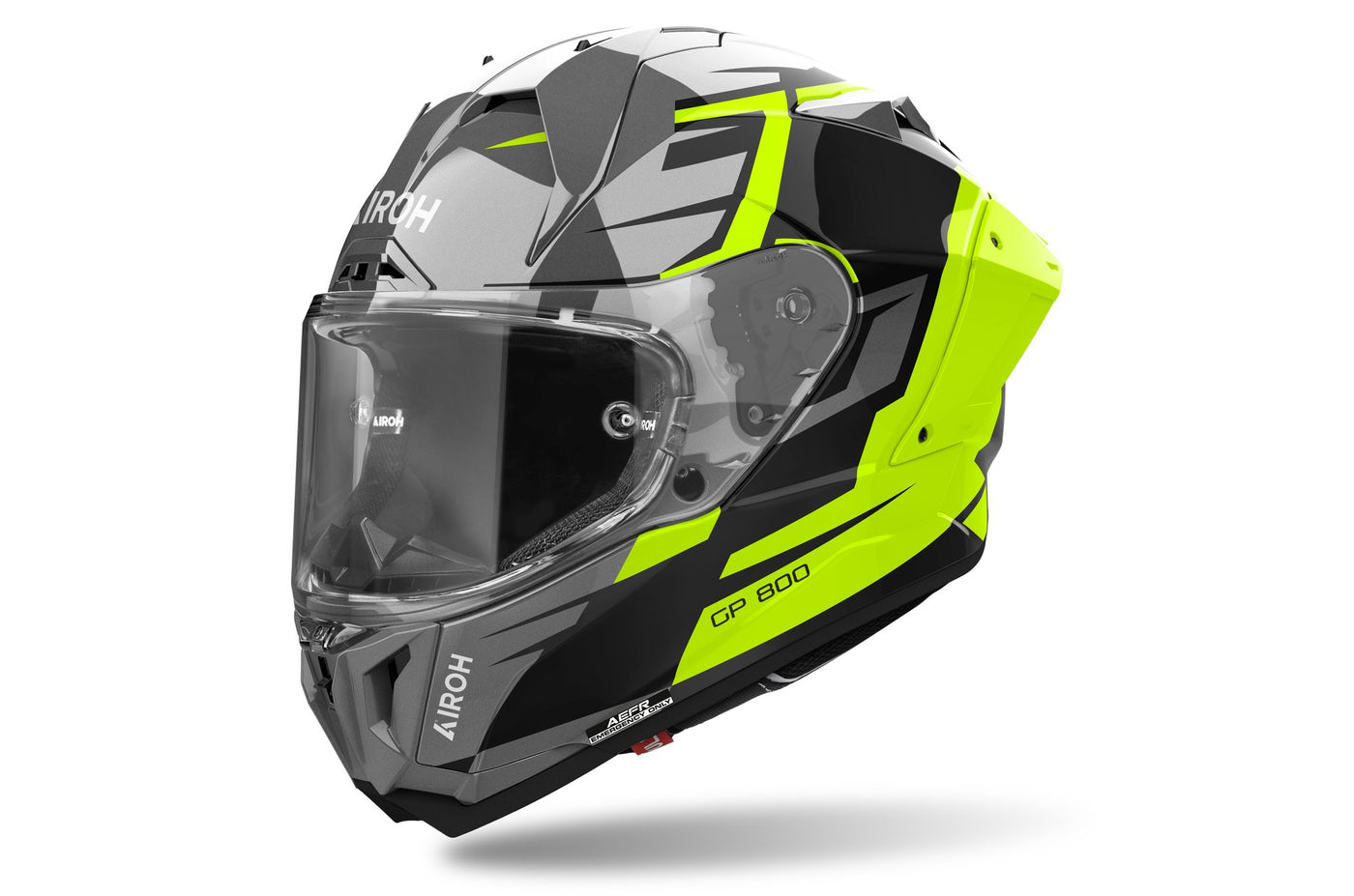Airoh Helmet GP 800 Master Yellow Gloss