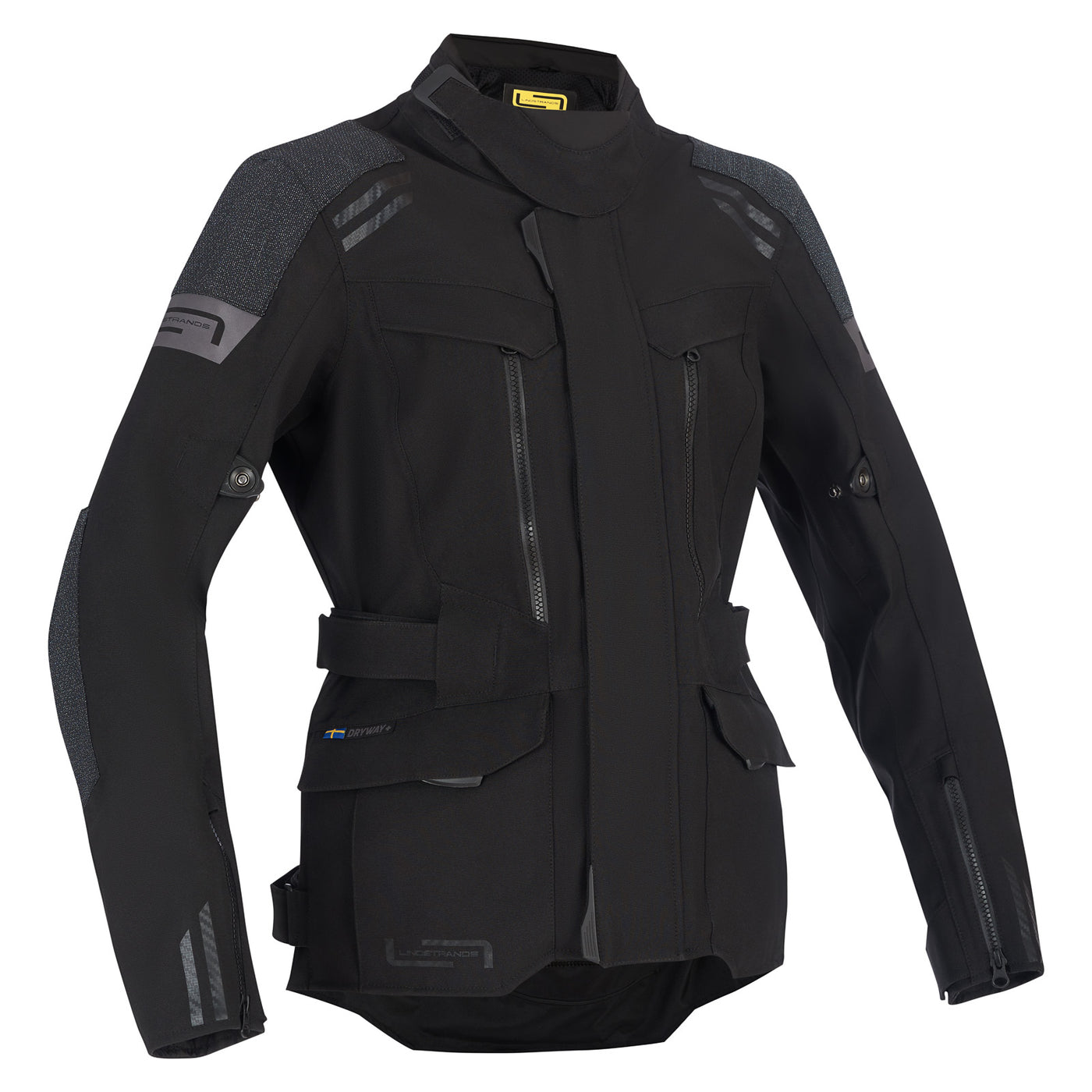 Lindstrands Textile Jacket Storbo Woman Black