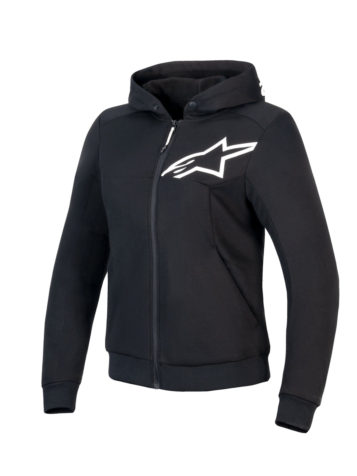 Alpinestars Hoodie Woman Chrome v2 Black/White