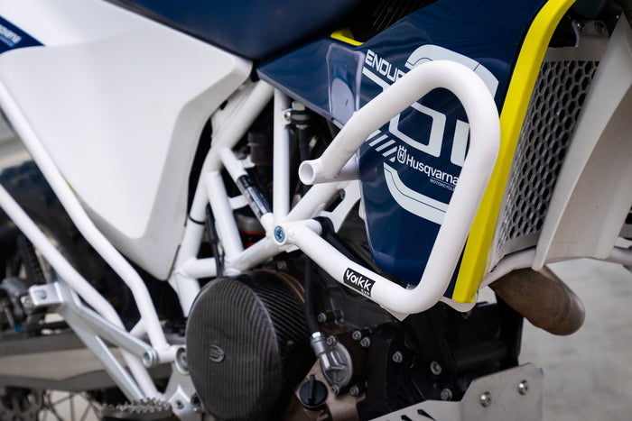 Yakk EXP Crash bar Husqvarna 701 (16-) / KTM 690 (19-) / GasGas 700 (22-) white