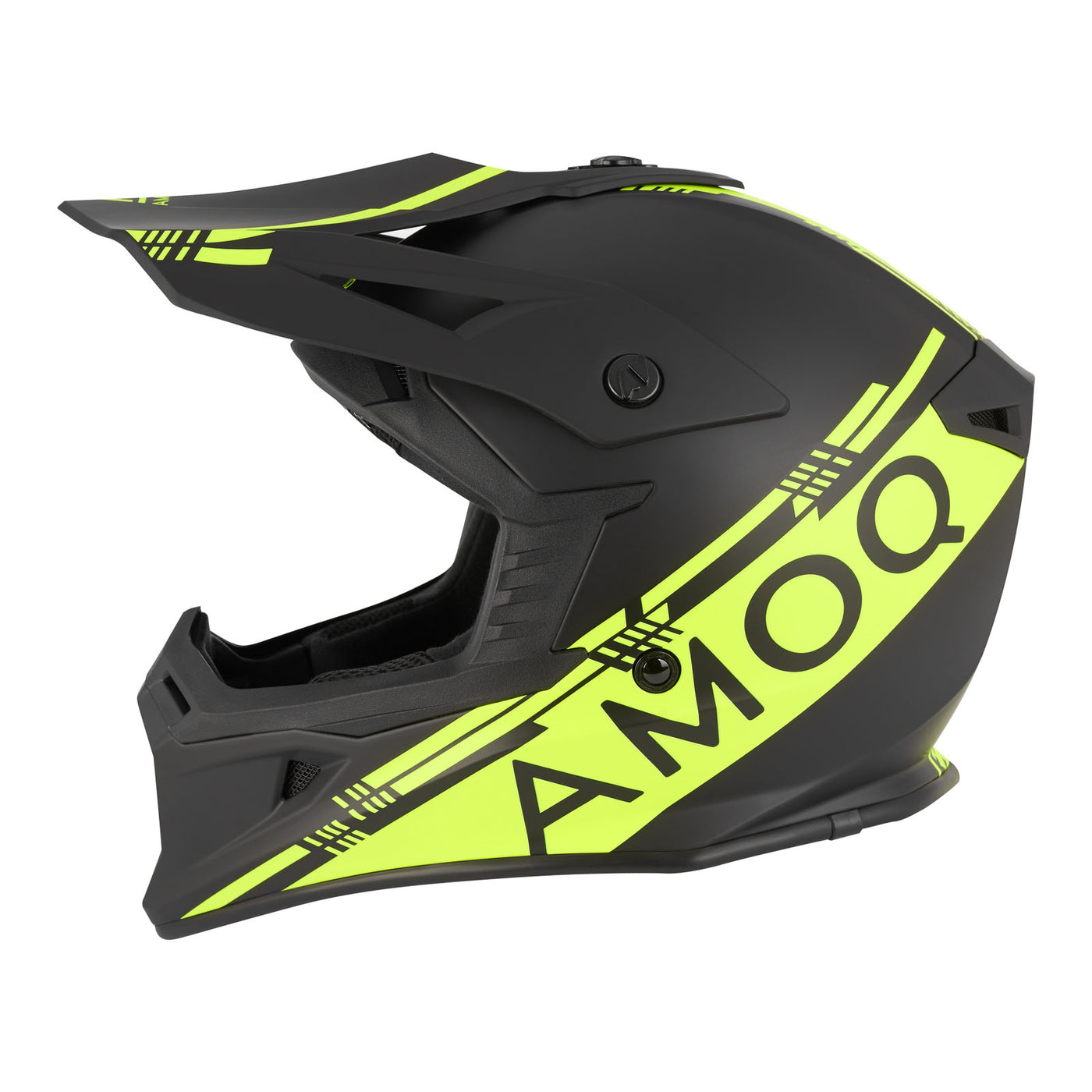 AMOQ Meteor V2 Helmet Black/HiVis