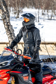 AMOQ Rocket V3 Monosuit Dk Grey/Black/Yellow