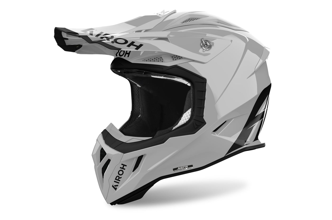 Airoh Helmet Aviator Ace 2 Cement Grey Gloss