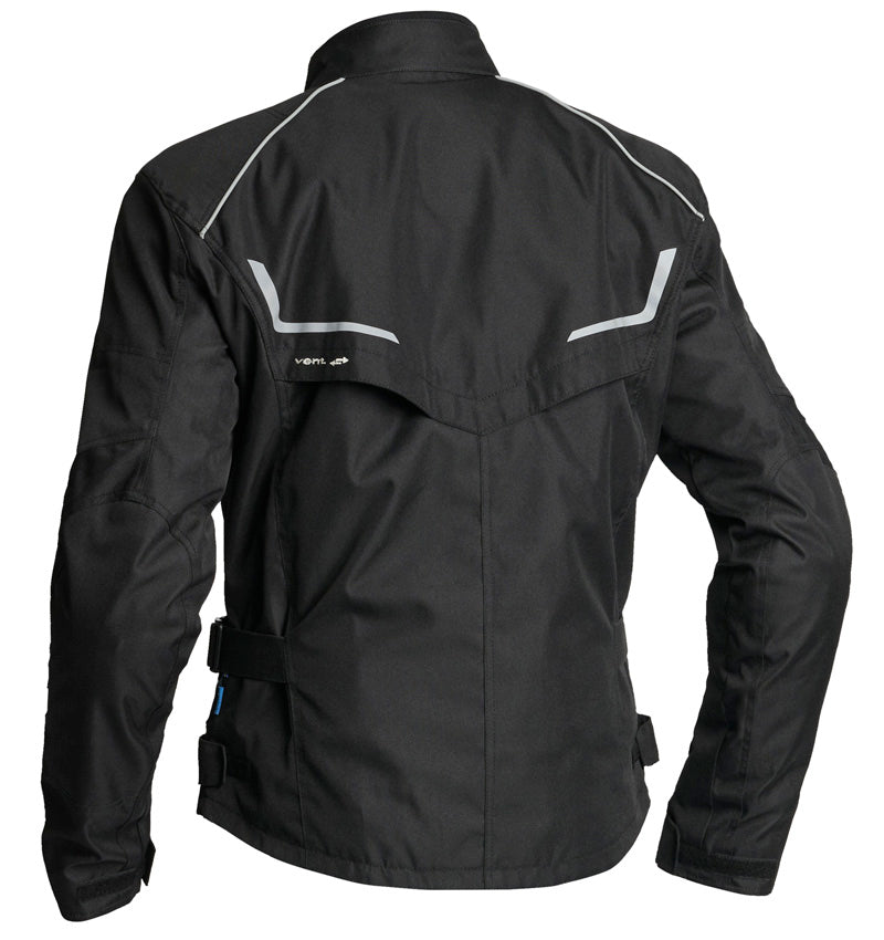 Lindstrands Textile jacket Halden Black