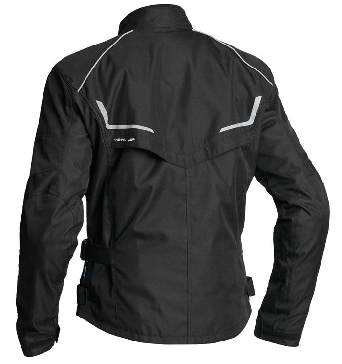 Lindstrands Textile jacket Halden Black