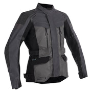 Lindstrands Textile Jacket Storbo Woman Graphite Dark Grey Black