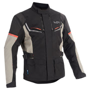 Lindstrands textile jacket Sylarna Black/light grey