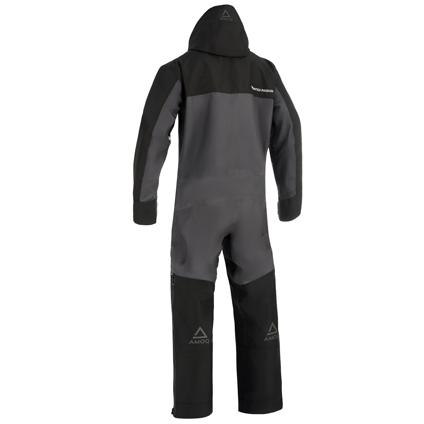 AMOQ Dynamic YOUTH Monosuit Insulated Black/Grey/Orange