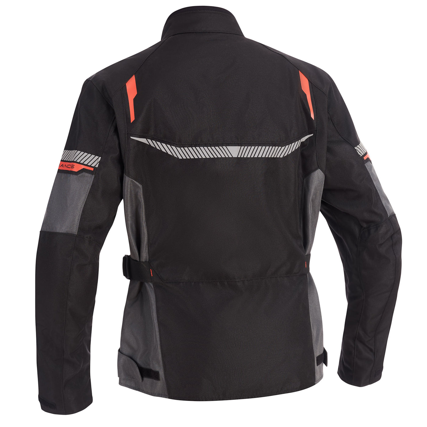 Lindstrands textile jacket Backafall Black/grey
