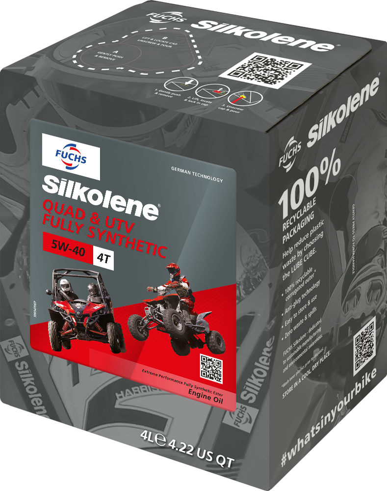 Silkolene QUAD & UTV 5W-40 4L CUBE (4)