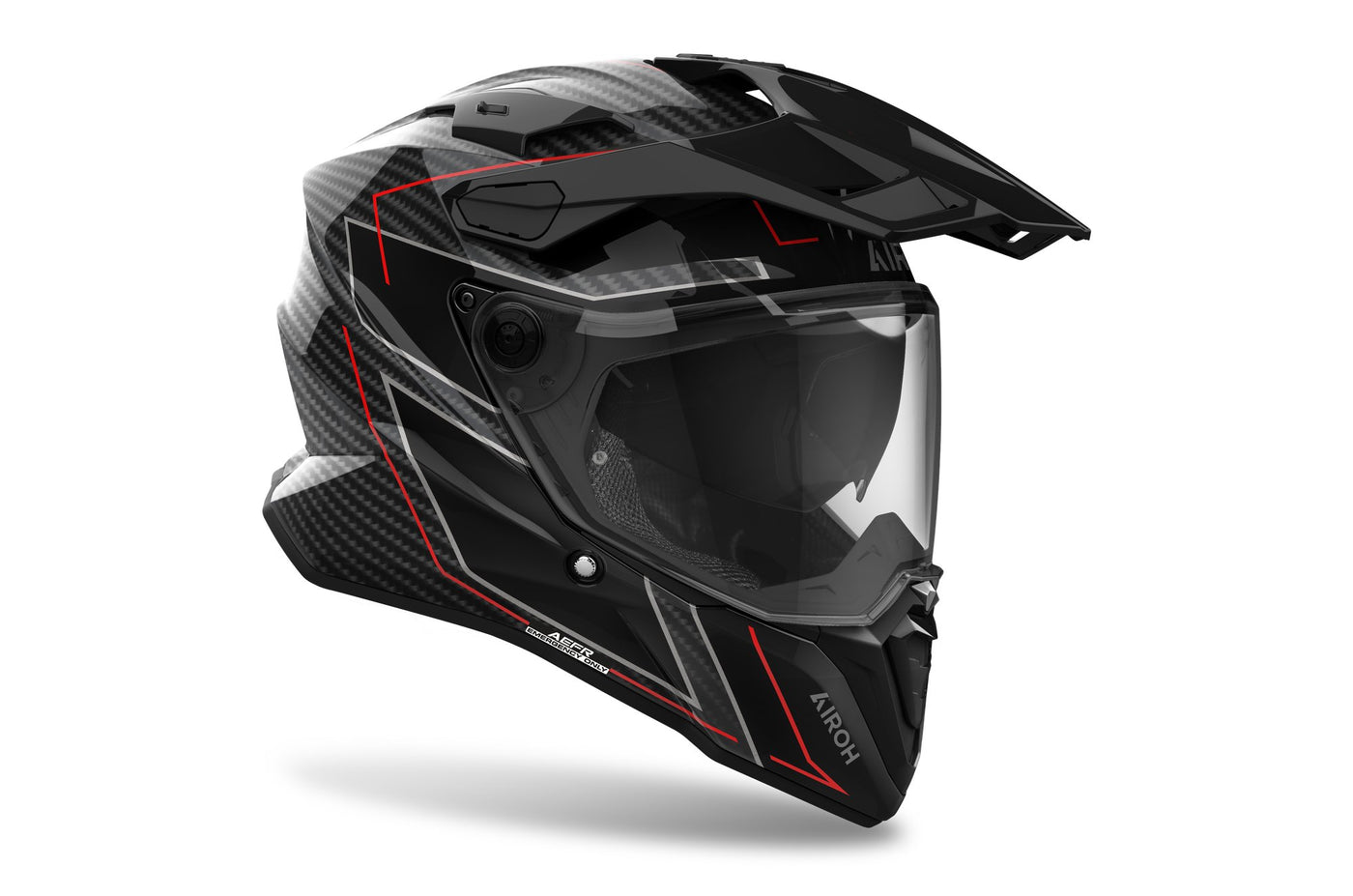 Airoh Helmet Commander 2 Carbon Stylish Gloss