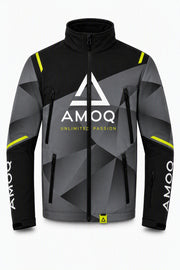 AMOQ Apex V2 Racing Jacket YOUTH Black/Grey/Hivis