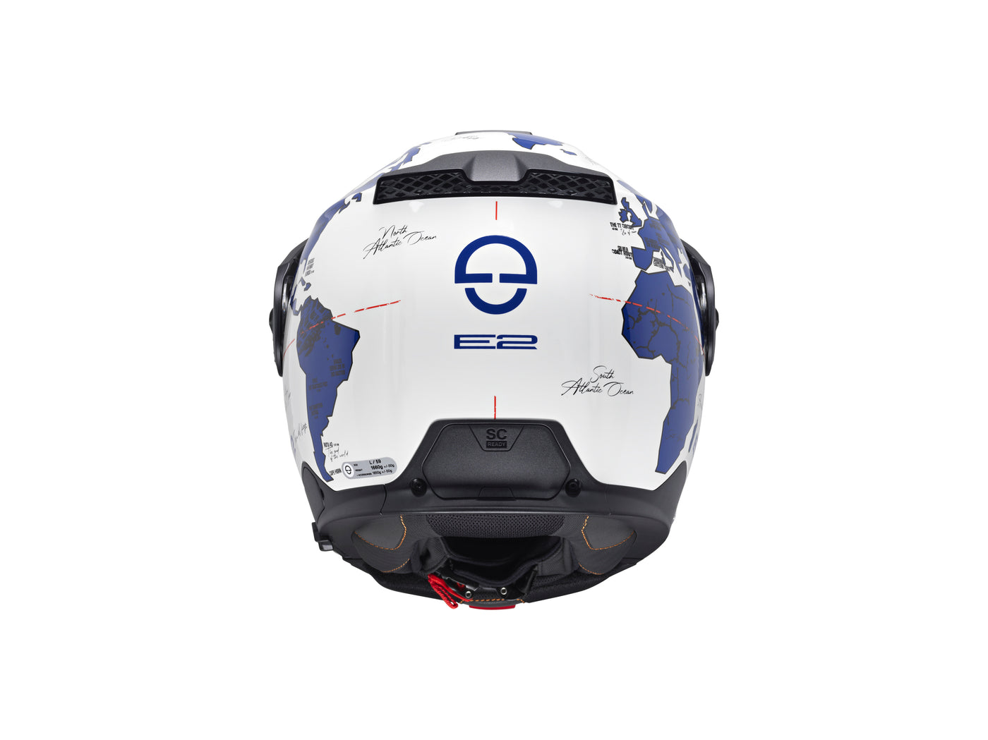 Schuberth Helmet E2 Atlas White/Blue