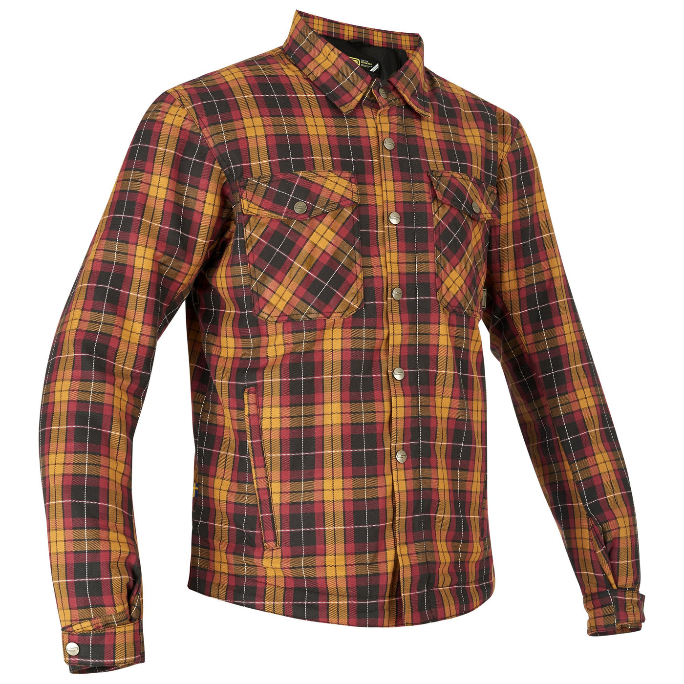 Lindstrands Textile Shirt Kullberg Sand/Rust
