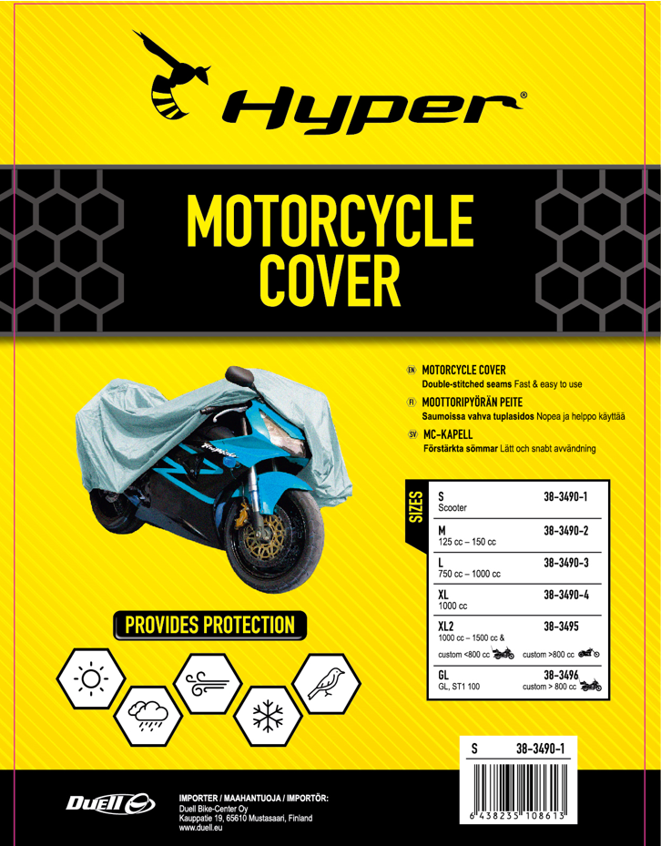 Hyper Cover Mc M 203x89x124cm