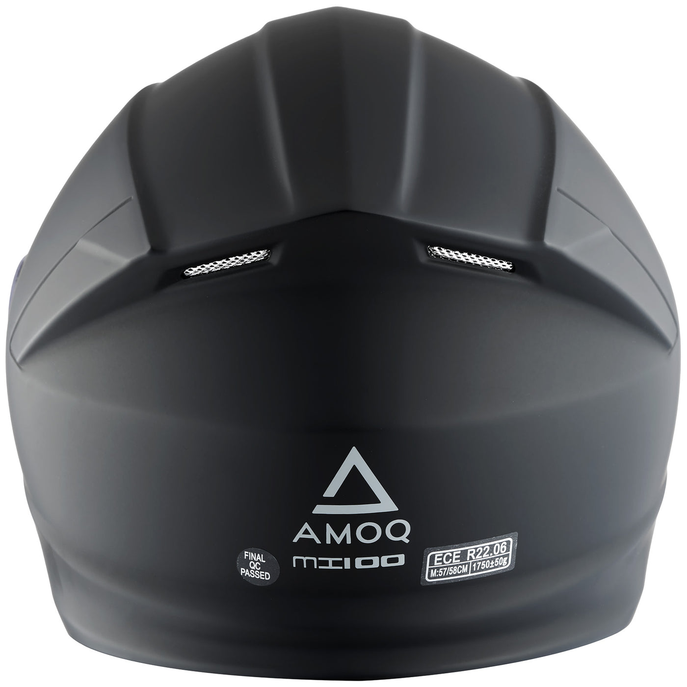 AMOQ Helmet MI100 Solid matt black