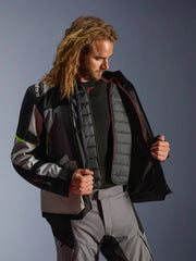 Alpinestars Jacket Andes v4 Drystar Ice Gray/Fluo Yellow