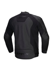 Alpinestars Leather Jacket Faster v3 Airflow Black/Black