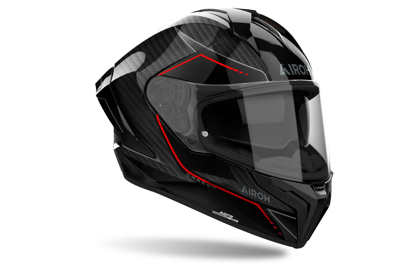 Airoh Helmet Matryx Carbon Stylish Gloss