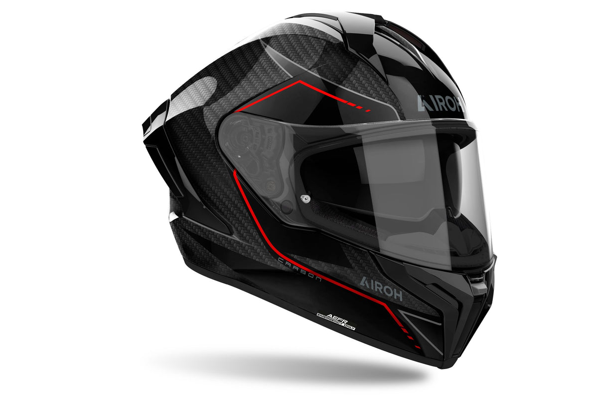 Airoh Helmet Matryx Carbon Stylish Gloss