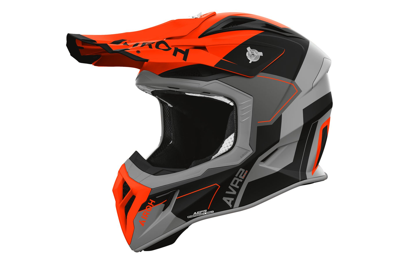 Airoh Helmet Aviator Ace 2 Shield Orange matt