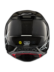 Alpinestars Helmet S-M10 2206 Solid Glossy Carbon