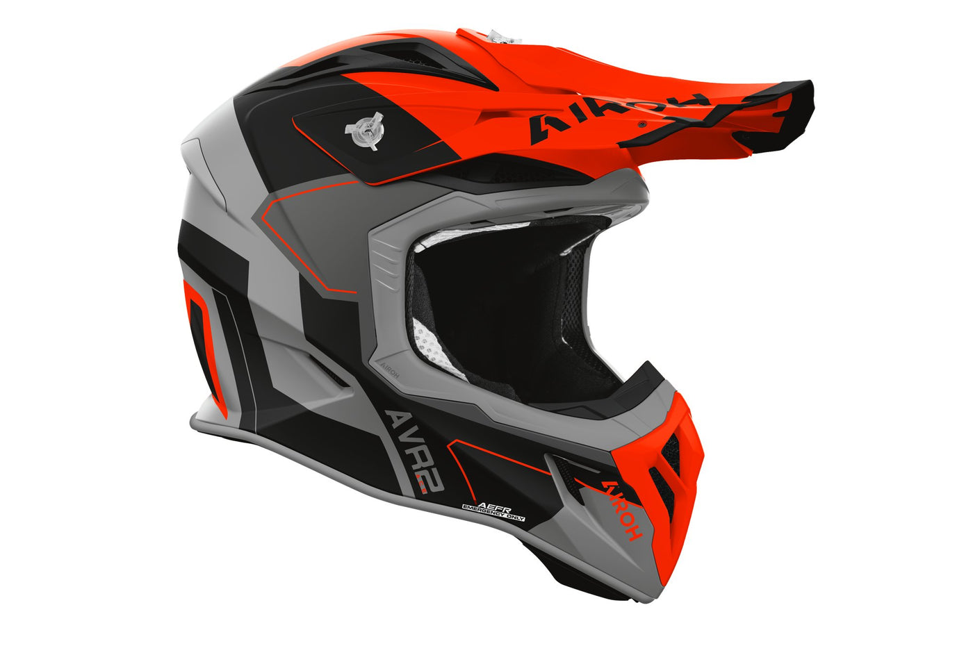 Airoh Helmet Aviator Ace 2 Shield Orange matt