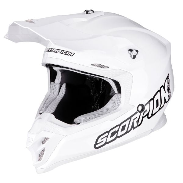 SCORPION MX Helmet VX-16 EVO AIR Solid white