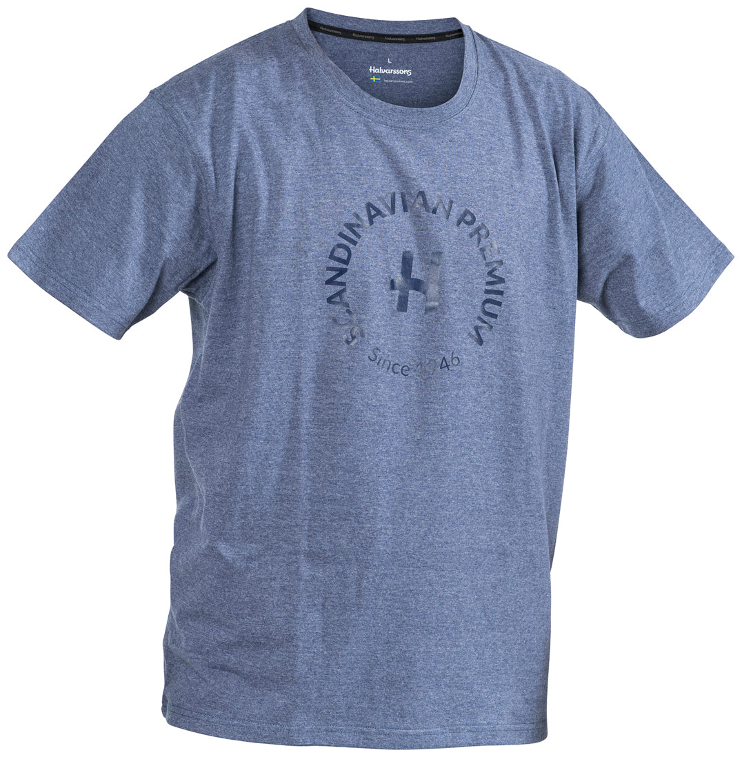 Halvarssons T-shirt H Tee Blue