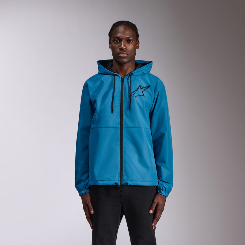 Alpinestars Jacket Speeder Chromium Windbreaker Blue Black