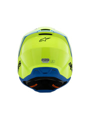 Alpinestars Helmet SM3 Youth Radium Yellow Fluo/Black/Blue