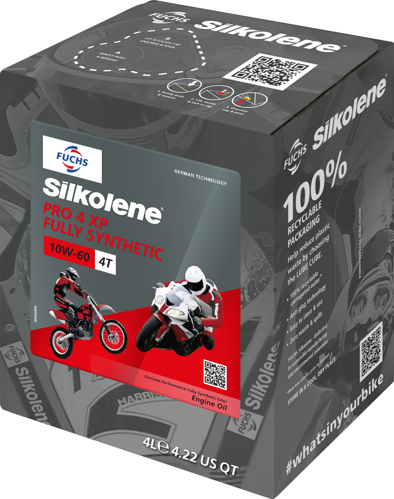 Silkolene Pro 4 10W-60 XP 4L CUBE (4)